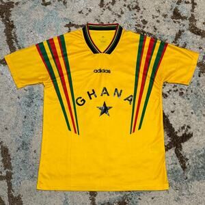 Ghana National Football Team Adidas 1996 Home Jersey Size Large Retro